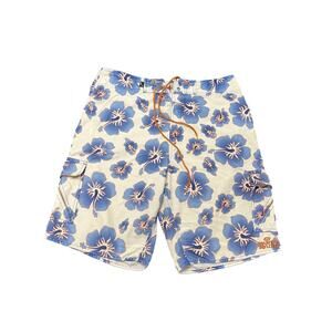 Men's Floral Counter Culture Board Shorts Beach Shorts, W36